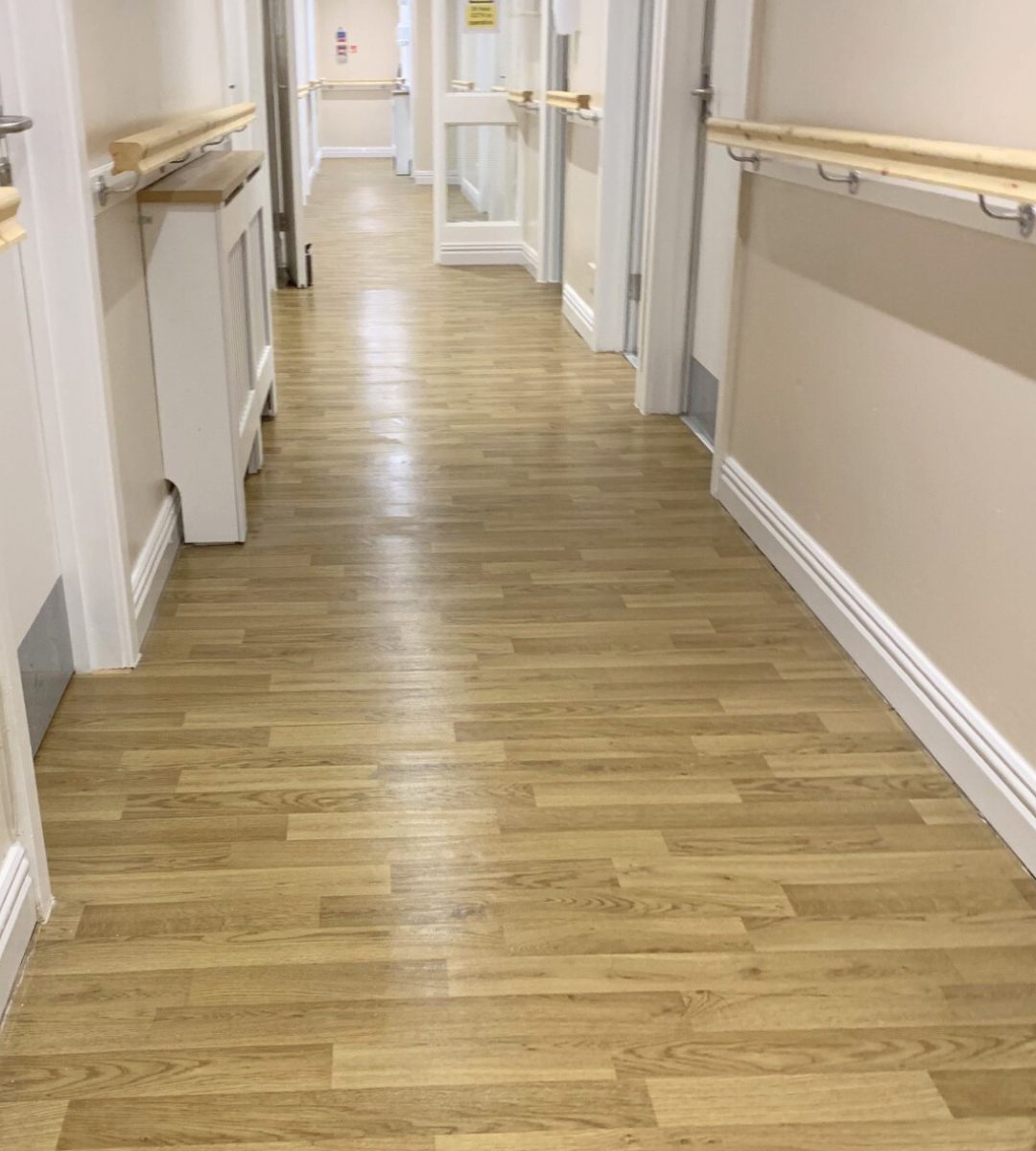 Rejus Deep Floor Clean at Care Home